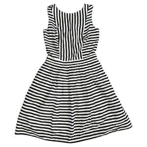 Original Penguin Striped Black White Dress Size 4 $159